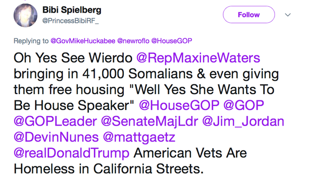 Illustration for article titled Auntie Maxine's GOP Opponent to Speak With FBI After Tweeting Most Racist Fake Letter Ever